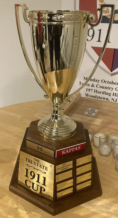 The Cup and its winners' plaque