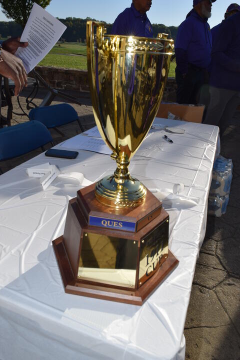 The Tri State 1911 Cup trophy on display